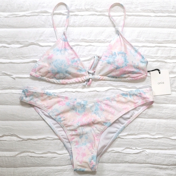 Onia Other - NWT Onia pastel tie dye bikini